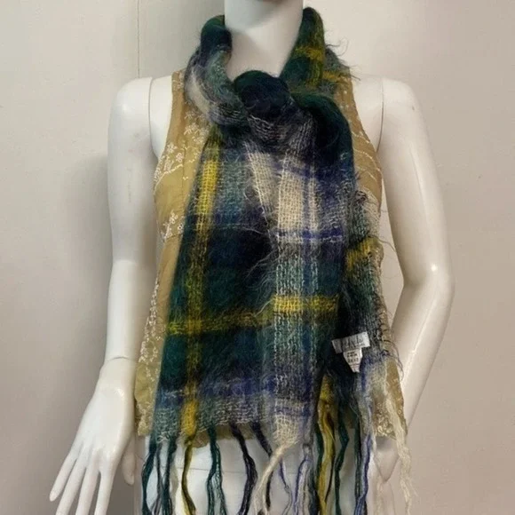 Vtg Andante‎ Mohair Wool Scarf - Picture 5 of 12